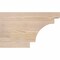 Ekena Millwork Mediterranean Smooth Rafter Tail, Douglas Fir, 3 1/2"W x 10"H x 16"L RFT04X10X16MED00SDF - alternate 2